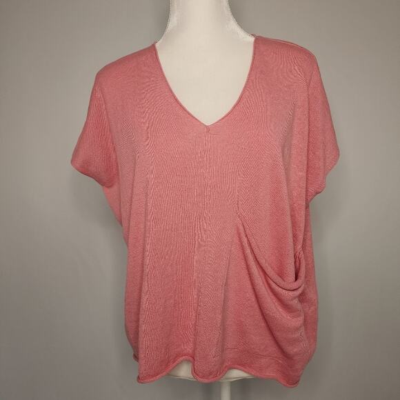 Eileen Fisher Linen Cotton V Neck Sleeveless Box Top XS NWT - Picture 1 of 5